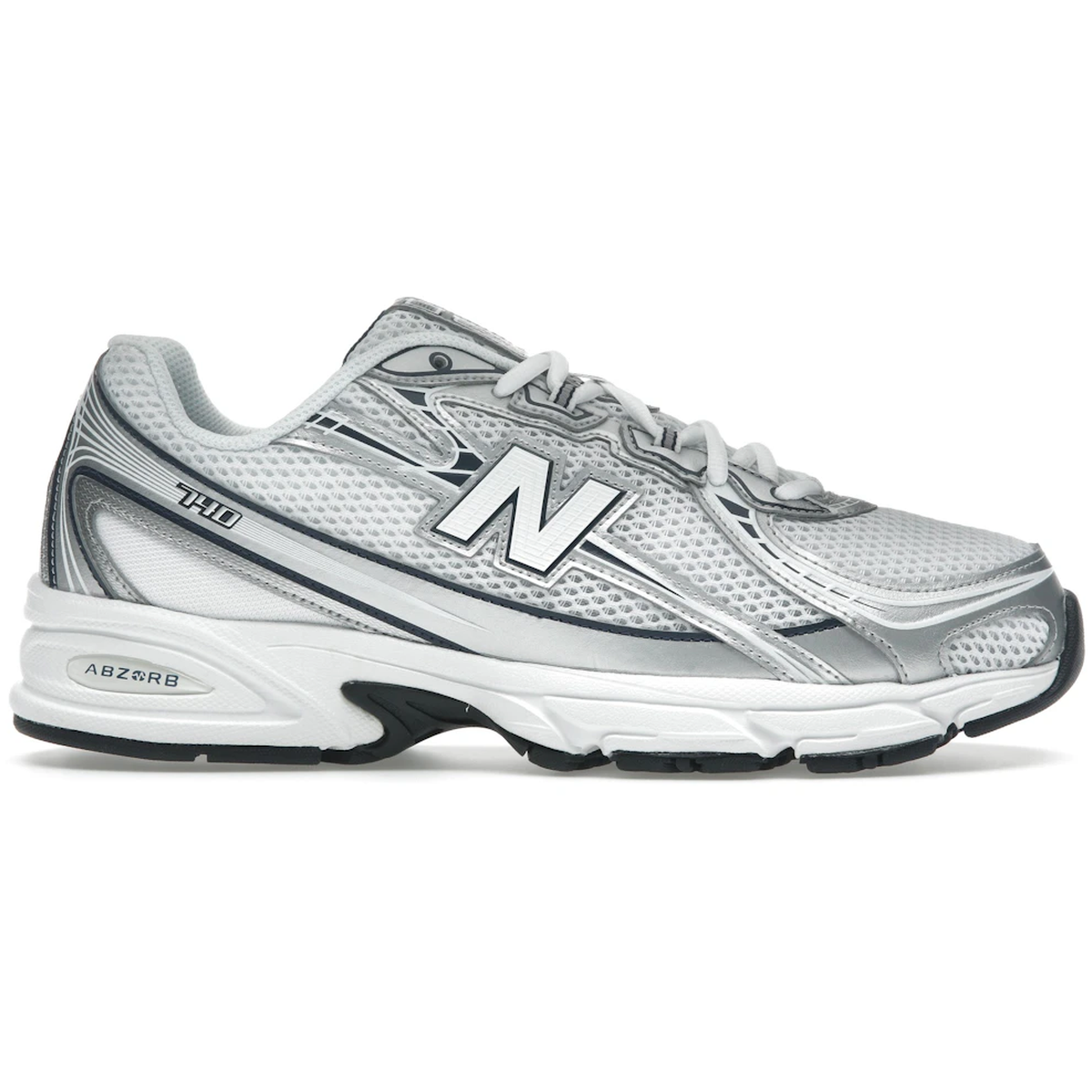 New Balance 740v2 White Shadow Grey Navy