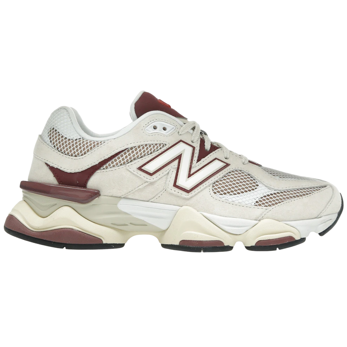 New Balance 9060 Linen Burgundy