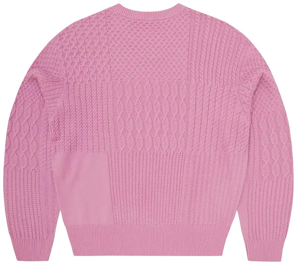 Thumbnail af Corteiz Paneled Multi Knit Sweater Pink SS25 2