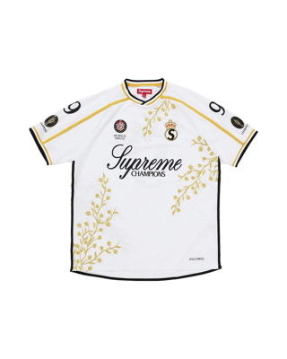 Supreme Floral Soccer Jersey White